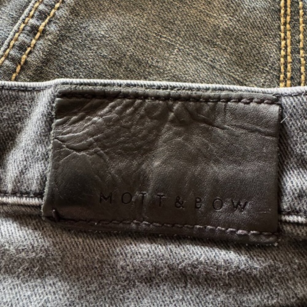 Mott and Bow Black Men's Jeans Straight 35 x 30 - Picture 7 of 9
